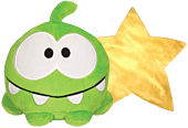 Cut The Rope - 6" Reversible Plush Star