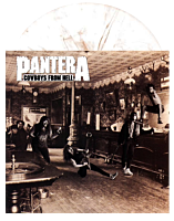 Pantera - Cowboys From Hell LP Vinyl Record (White & Whiskey Brown Marble Coloured Vinyl)