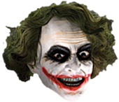 Batman - The Joker 3/4 Adult Mask with Hair