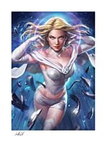 X-Men - Emma Frost Premium Art Print by Ian MacDonald