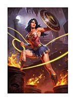 Wonder Woman - Wonder Woman Premium Art Print by Alex Pascenko & Ian MacDonald (RS)