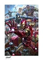 Iron Man - House Party Protocol Fine Art Print by Derrick Chew (RS)