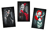 Batman - Gotham Girls Fine Art Print Set by Emma ‘Anarkitty’ Geary (Set of 3)