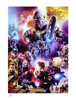 Avengers 3: Infinity War - Avengers: Infinity War Fine Art Print by Tsuneo Sanda (RS)