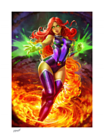 Teen Titans - Starfire Fine Art Print by Derrick Chew