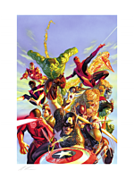 The Avengers - Secret Wars Fine Art Print by Alex Ross