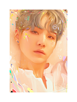 BTS - Love Yourself: SUGA Fine Art Print by Kildren