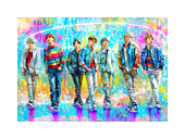 BTS - DNA Fine Art Print by Andrea C. White