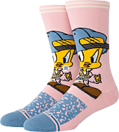 Looney Tunes - Looney Tunes x Stance Tweety Crew Socks (One Size)
