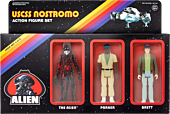 Alien - USCSS Nostromo Crew Set #2 The Alien, Parker, & Brett ReAction 3.75" Action Figure 3-Pack