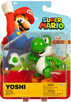 Super Mario - Yoshi with Egg World of Nintendo 4" Action Figure (Wave 36)