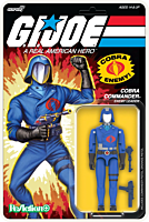 G.I. Joe: A Real American Hero - Cobra Commander (Cartoon) O-Ring ReAction+ 3.75" Action Figure (Wave 1)