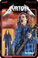 Metallica - Cliff Burton (Flannel Shirt) ReAction 3.75" Action Figure