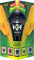 Mighty Morphin Power Rangers - Black Ranger ReAction 3.75" Action Figure (2023 SDCC Exclusive)