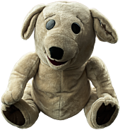 David Strassman - Ted E. Bare 12” Hand Puppet Plush