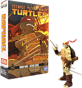 Teenage Mutant Ninja Turtles - Raphael (IDW Publishing) BST AXN 1/15th Scale Action Figure with Comic Book