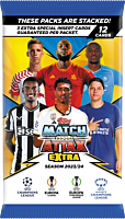 Soccer - 2023/24 Topps UEFA Match Attax Extra Soccer Trading Cards Pack (12 Cards)