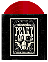 Peaky Blinders - The Official Soundtrack: Songs from Series 1-5 3xLP Vinyl Record (Blood Red Coloured Vinyl)