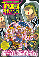 The Simpsons - Treehouse of Horror Ominous Omnibus Volume 01 Scary Tales & Scarier Tentacles Hardcover Book