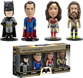 Batman vs Superman: Dawn of Justice 4-Pack Box Set of Mini Wacky Wobbler Bobble Heads