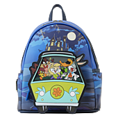 Looney Tunes x Scooby Doo - Warner Bros. 100th Anniversary Mashup Glow in the Dark 10" Faux Leather Mini Backpack