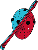 Friday The 13th Part III - 3D Jason Enamel Pin