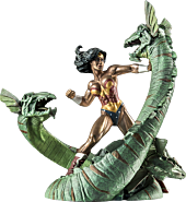 Wonder Woman - Wonder Woman vs Hydra Mini Patina Statue