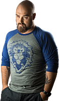 World of Warcraft - Alliance 3/4 Sleeve Male Raglan Shirt Main Image Robin Ricketts