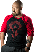 World of Warcraft - Horde 3/4 Sleeve Male Raglan Shirt Main Image Robin Ricketts