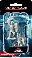 Dungeons & Dragons - Nolzur's Marvelous Unpainted Minis: Male Half-Elf Paladin Miniature Figure 2-Pack