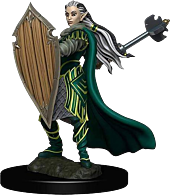 Dungeons & Dragons - Premium Elf Paladin Female Miniature