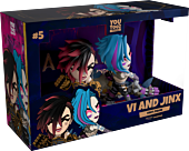 Arcane: League of Legends - Vi and Jinx 4.5" Vinyl Figure 2-Pack